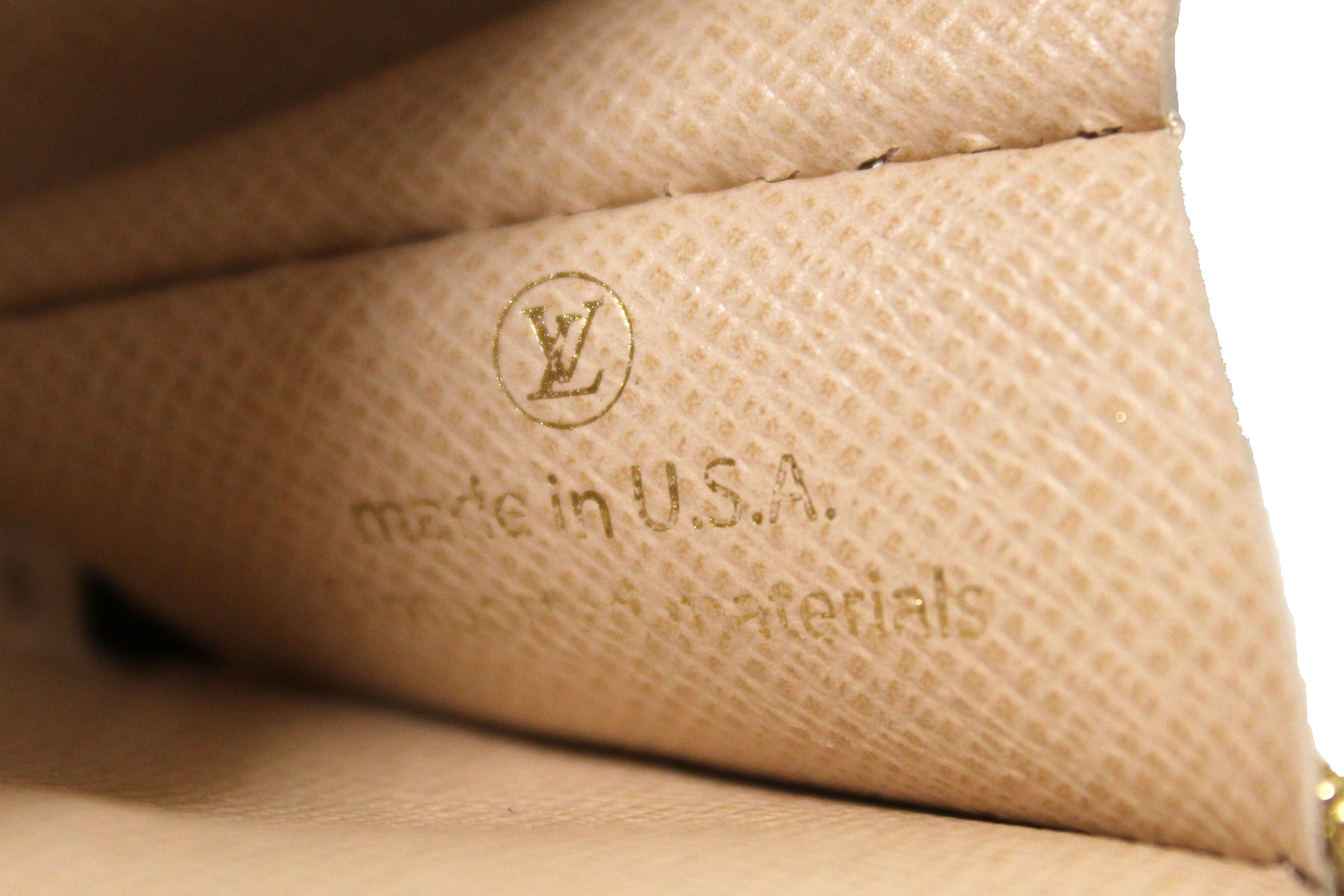 Authentic Louis Vuitton Classic Monogram Light Pink Strap Multi-Pochette Accessoires Bag