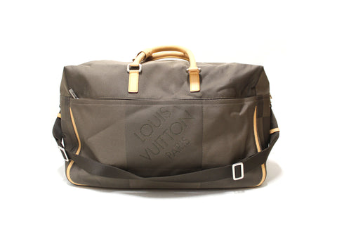 Authentic Louis Vuitton Damier Geant Souverain Travel Duffle Bag
