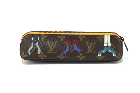 Authentic Louis Vuitton Limited Edition Monogram Friends Elizabeth Pencil Pouch