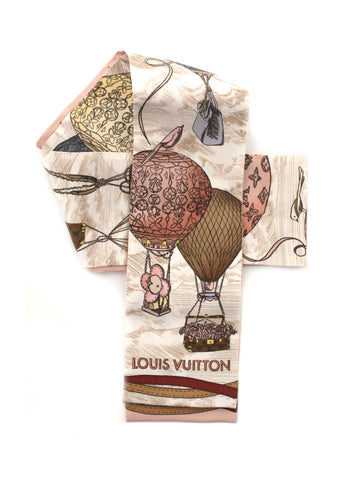 Authentic Louis Vuitton Rose Clair Pink Silk Up and Away Bandeau