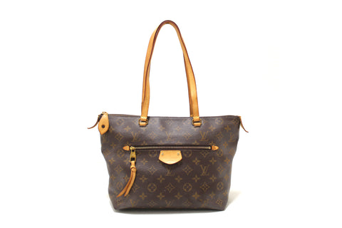 Authentic Louis Vuitton Classic Monogram Canvas Iena PM Shoulder Tote Bag