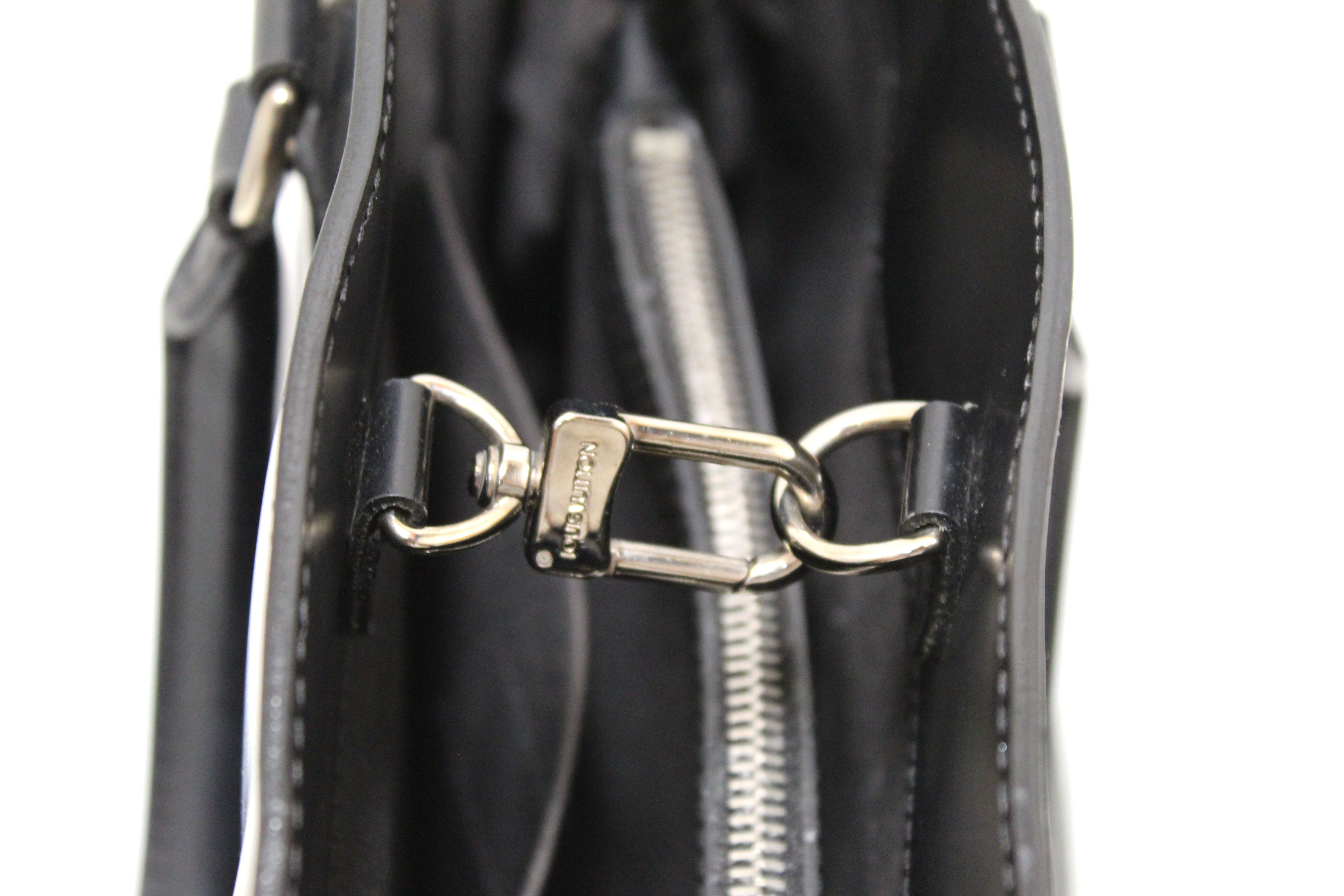 Authentic Louis Vuitton Black Epi Leather Passy PM Handbag