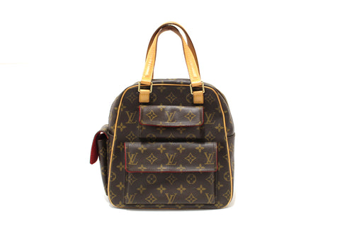Authentic Louis Vuitton Classic Monogram Exentri- Cite Handbag