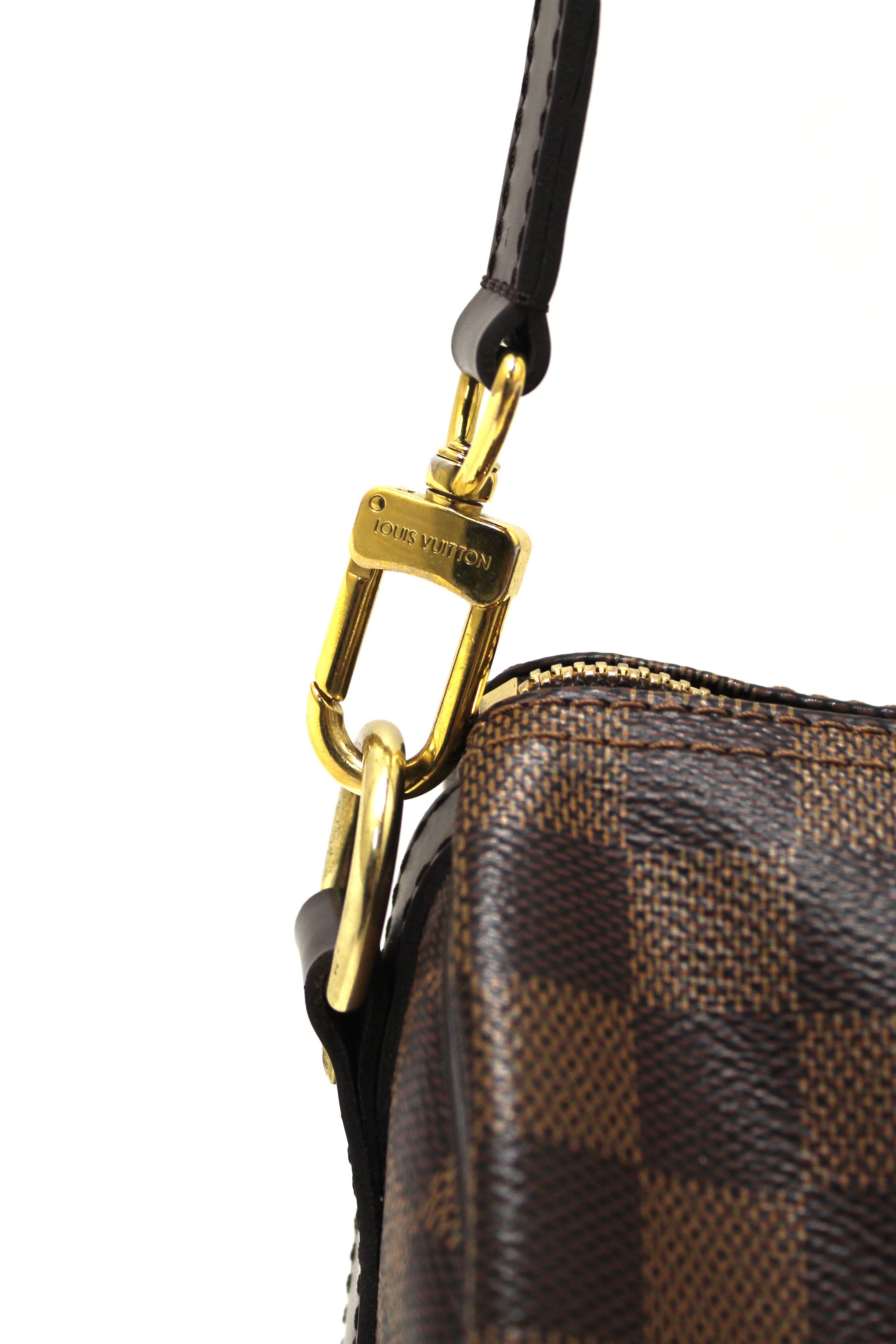 Authentic Louis Vuitton Damier Ebene Speedy 25 Bandouliere Crossbody Bag
