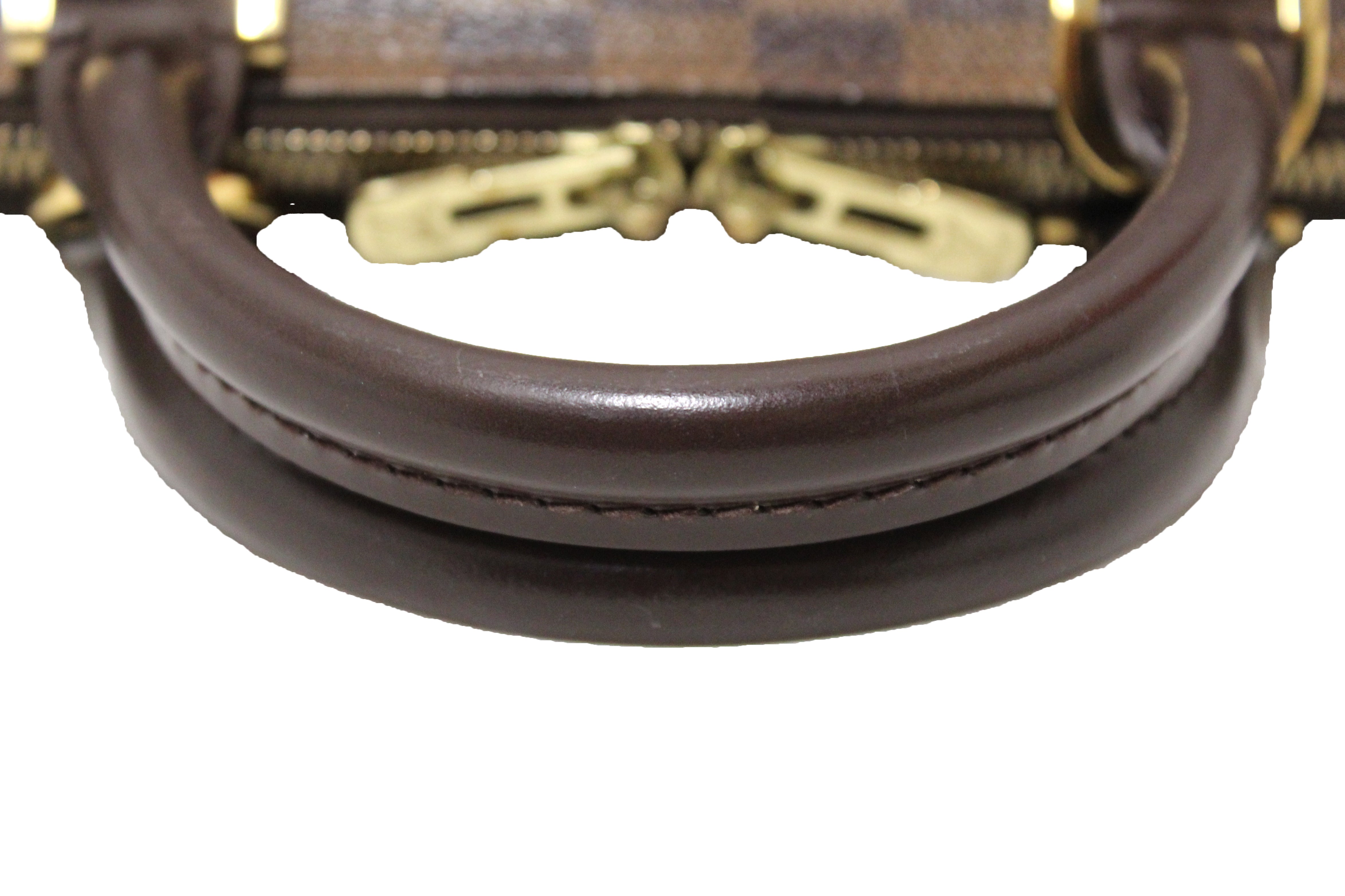 Authentic Louis Vuitton Damier Ebene Canvas Alma PM Handbag