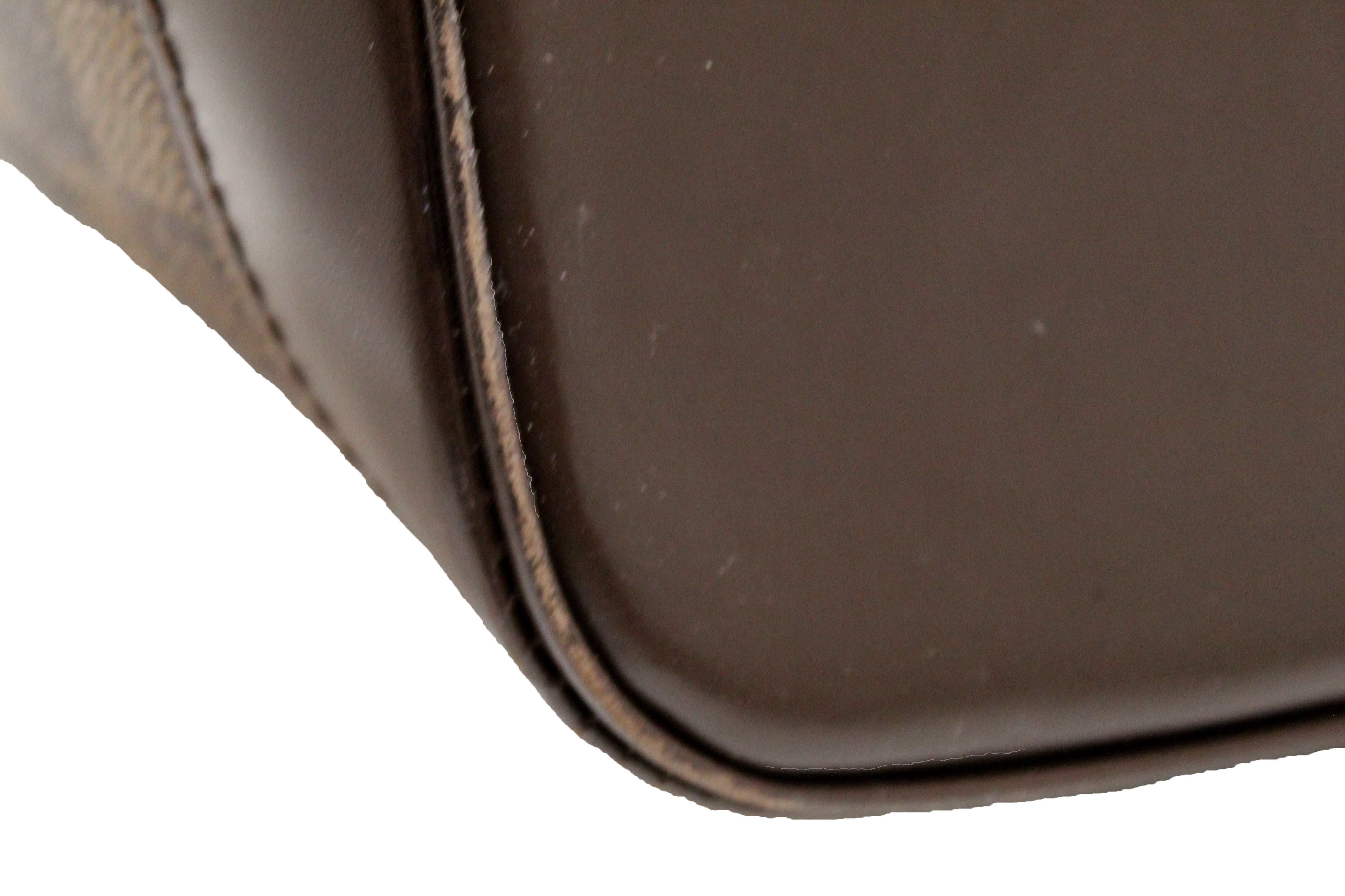 Authentic Louis Vuitton Damier Ebene Canvas Alma PM Handbag