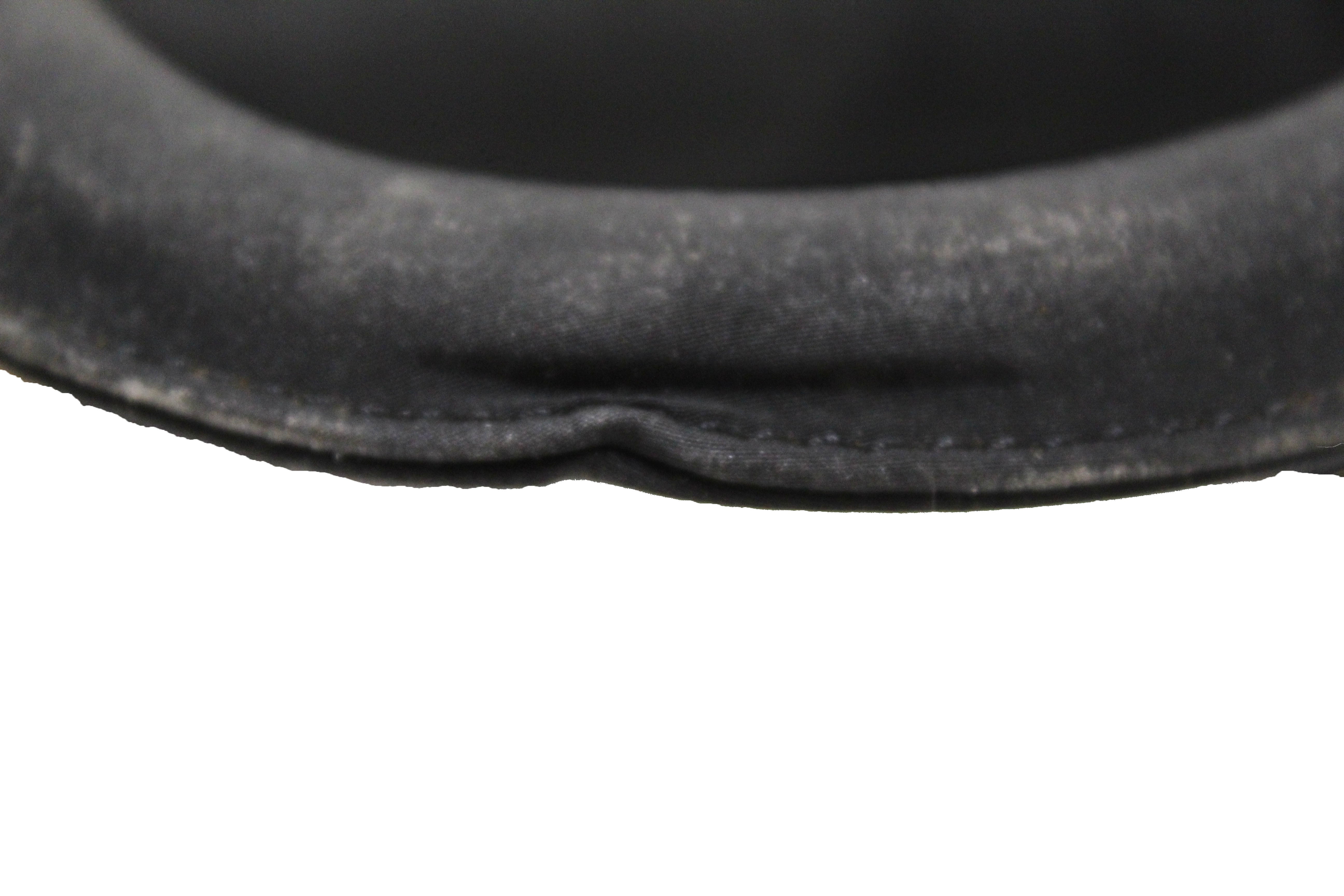 Authentic Christian Dior Black Nylon Cannage Mini Lady Dior Bag