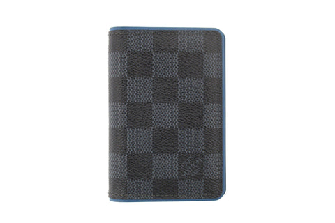 Authentic Louis Vuitton Damier Graphite Canvas Pocket Organizer