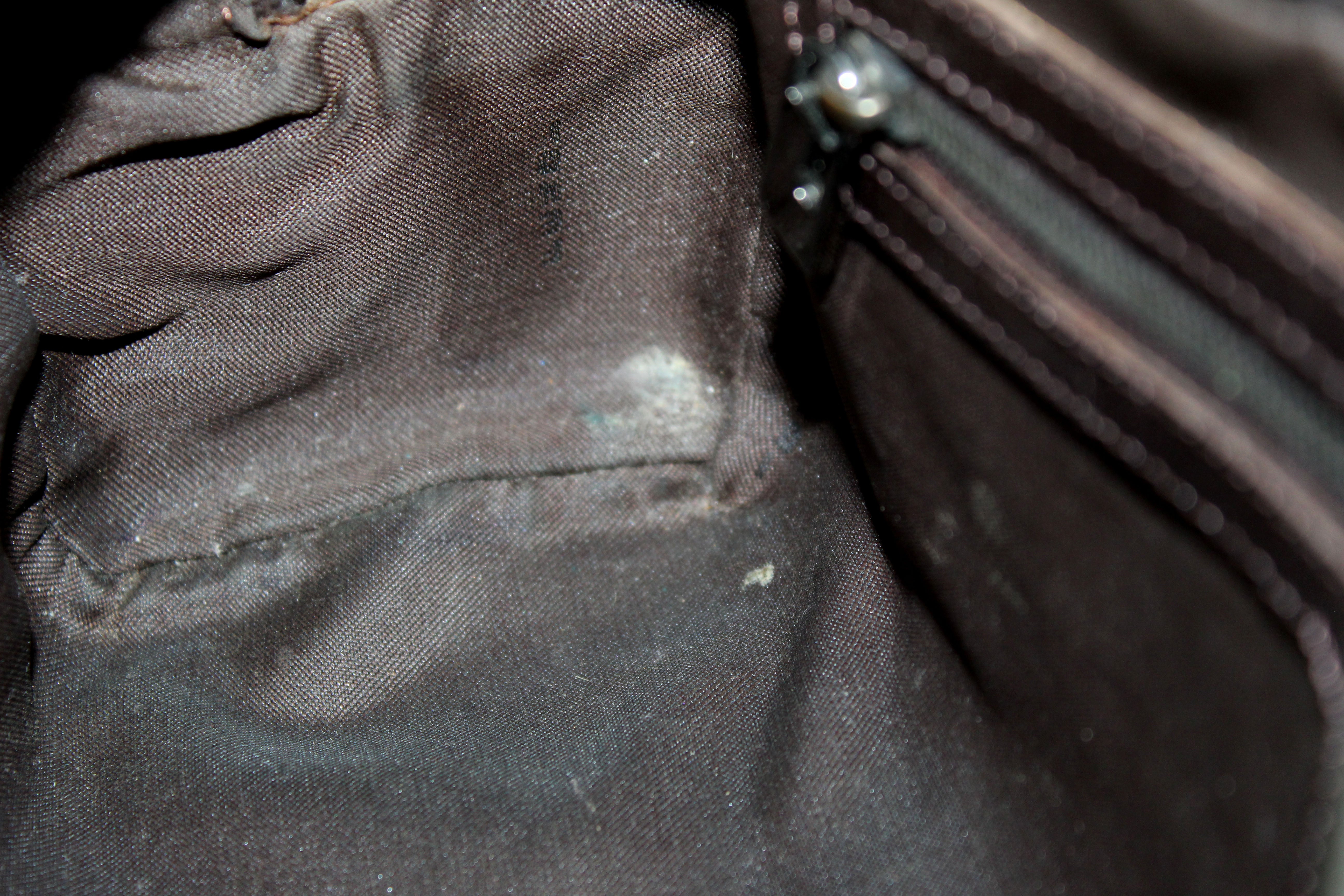 Authentic Fendi Brown Bauletto Zucca Tobacco Print Canvas bag