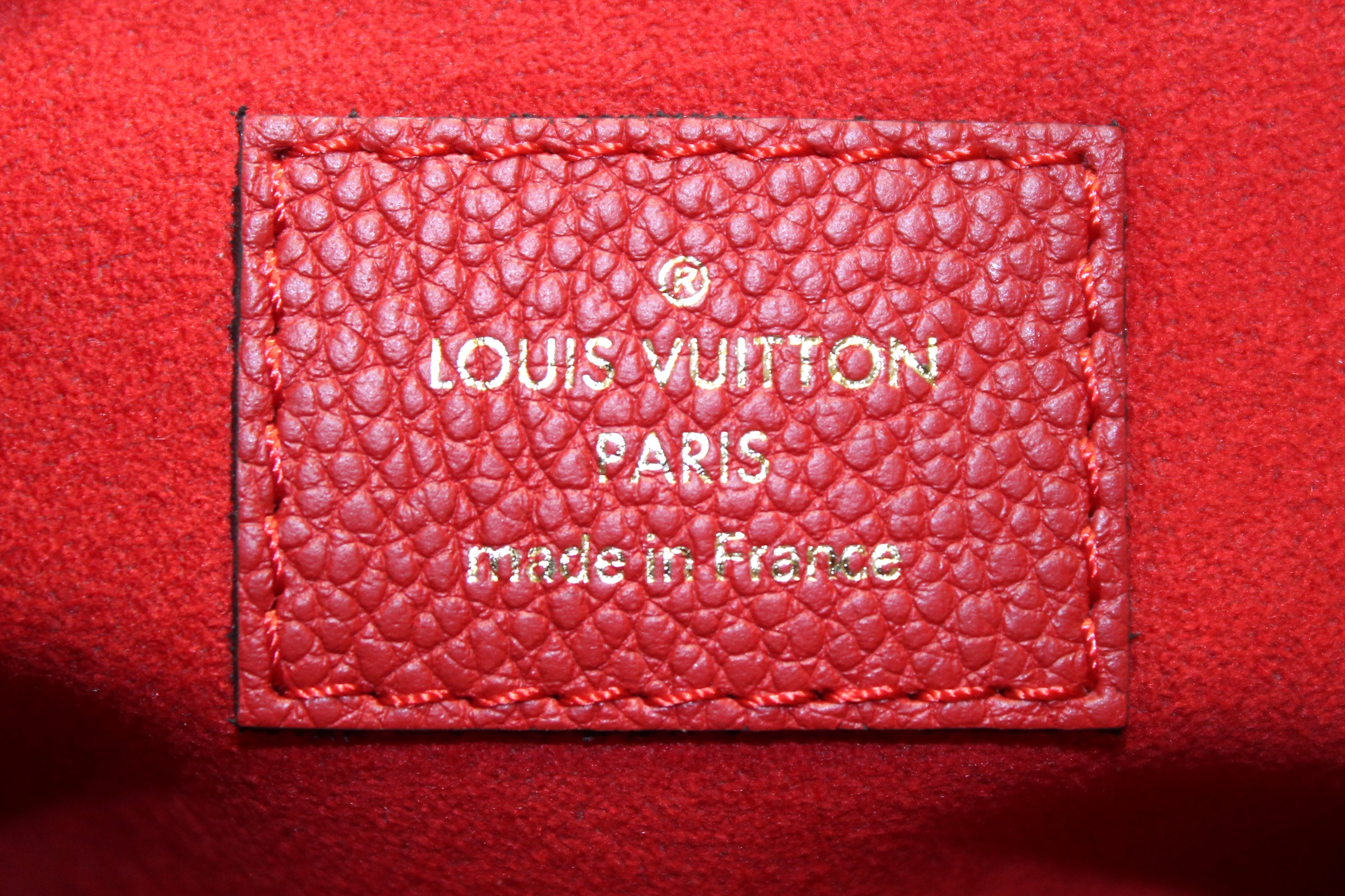 Authentic Louis Vuitton Classic Monogram Saint-Placide Clutch Shoulder Bag