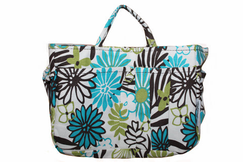 New Multicolor Flower Print Small Organizer