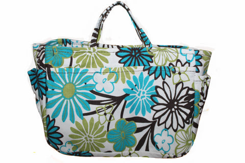 New Multicolor Flower Print Small Organizer