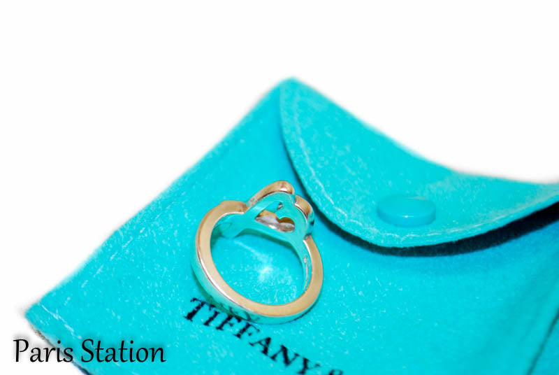 Authentic Tiffany & Co Sterling Silver Paloma Picasso Heart Ring Size 4.5