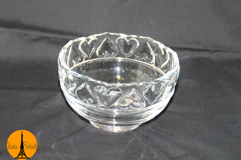 Authentic New Tiffany & Co. Glass Bowl and Plate Set