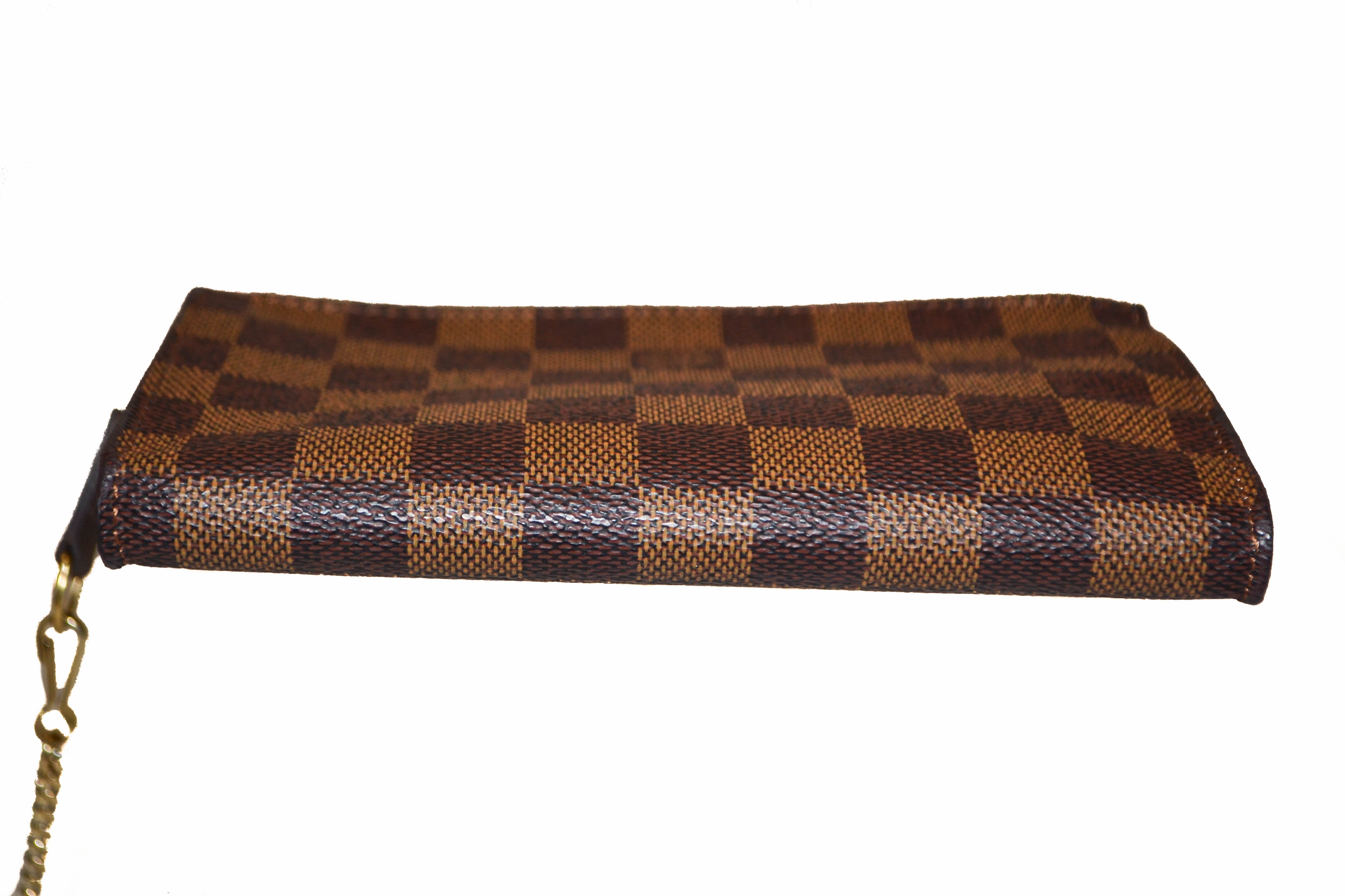 Authentic Louis Vuitton Damier Ebene Bucket PM Shoulder Bag
