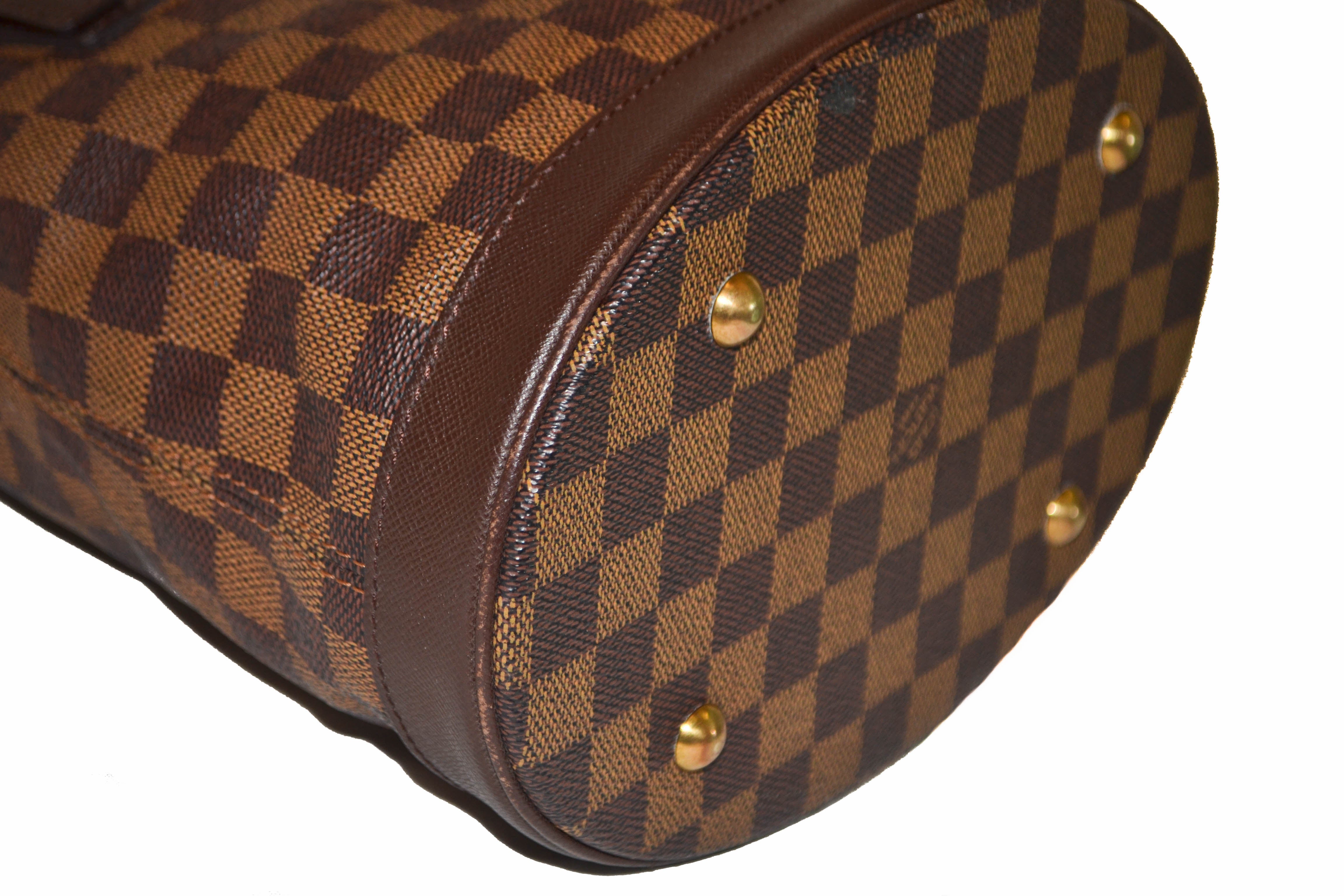 Authentic Louis Vuitton Damier Ebene Bucket PM Shoulder Bag