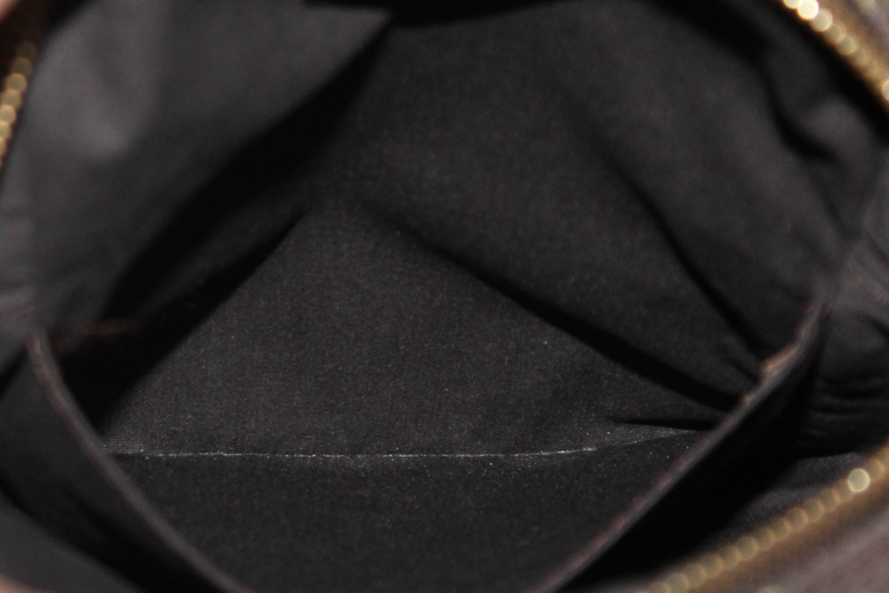 Authentic Louis Vuitton Monogram Mini Lin Brown Danube Small Messenger Bag