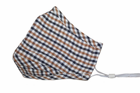 Non Medical Multicolor Plaid Light Weight & Comfortable Wear Face Mask/Covering