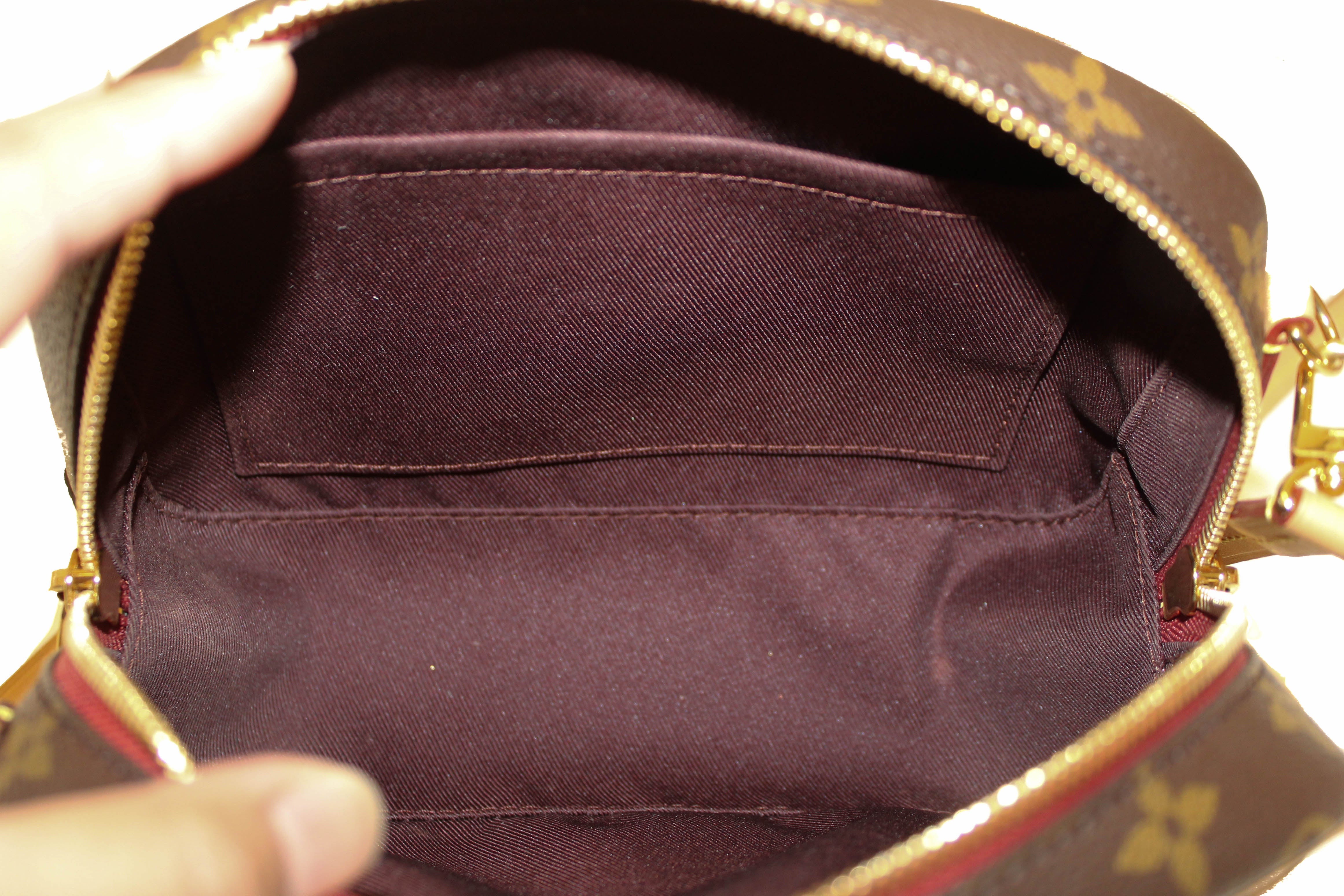 Authentic Louis Vuitton Monogram Deauville Mini Messenger Crossbody Bag