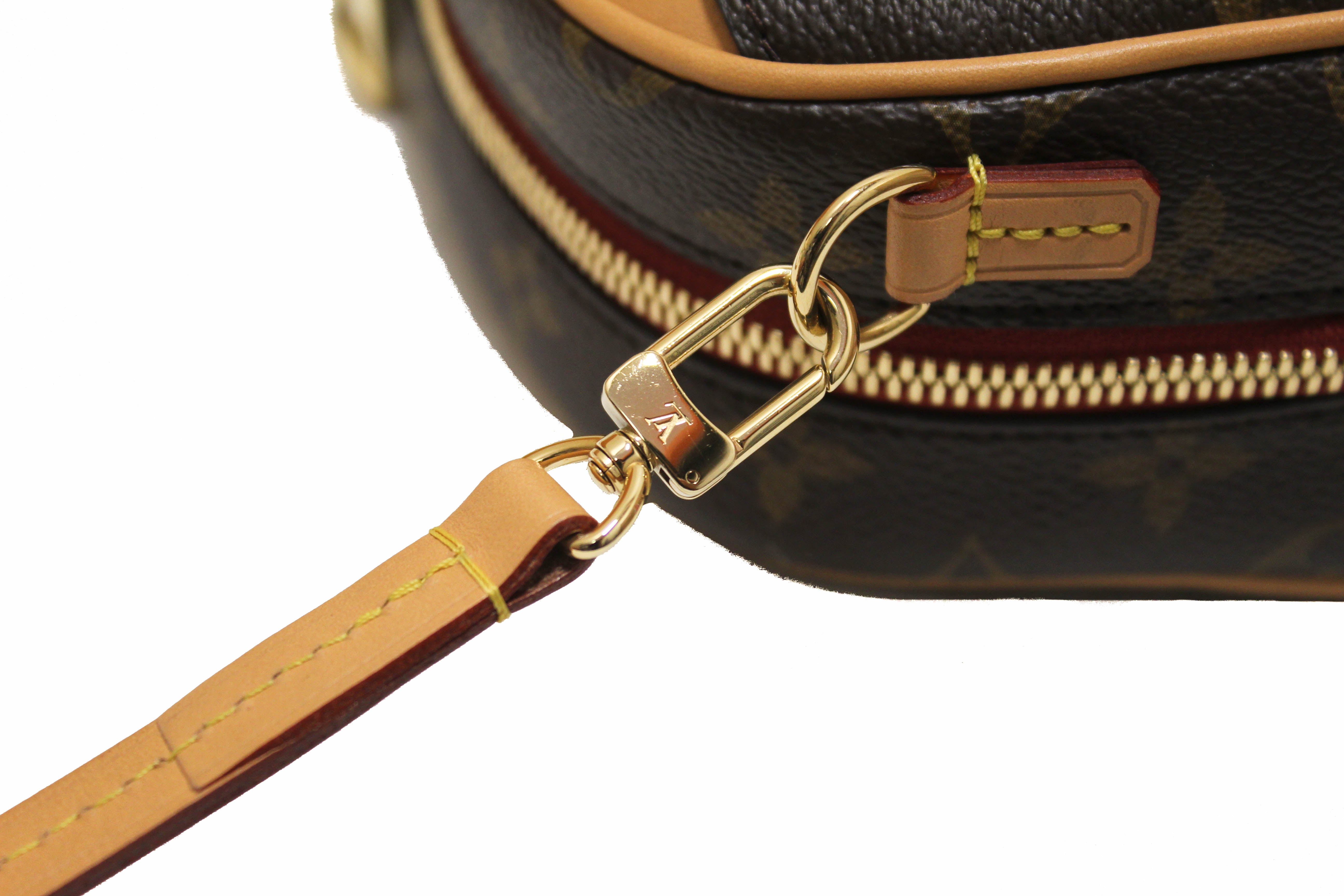 Authentic Louis Vuitton Monogram Deauville Mini Messenger Crossbody Bag