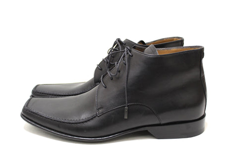 Authentic Louis Vuitton Men's Black Calf Leather Lace Dress Shoes Boots UK size 6 (US 7)
