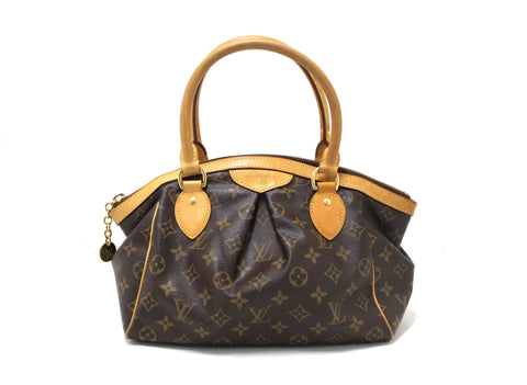 Authentic Louis Vuitton Classic Monogram Canvas Tivoli PM Hand Bag