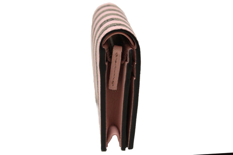 Authentic NEW Gucci GG Supreme Pink Stripe Ice Cream Wallet