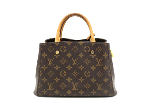 Authentic Louis Vuitton Monogram Montaigne BB Shoulder/Handbag