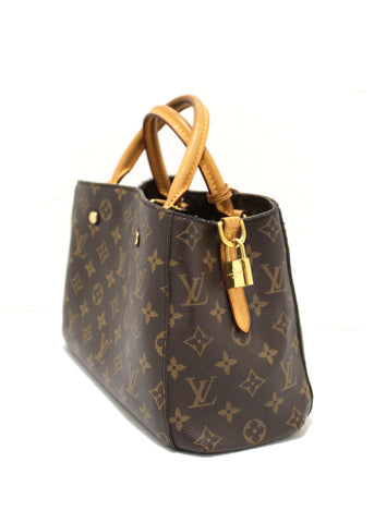 Authentic Louis Vuitton Monogram Montaigne BB Shoulder/Handbag
