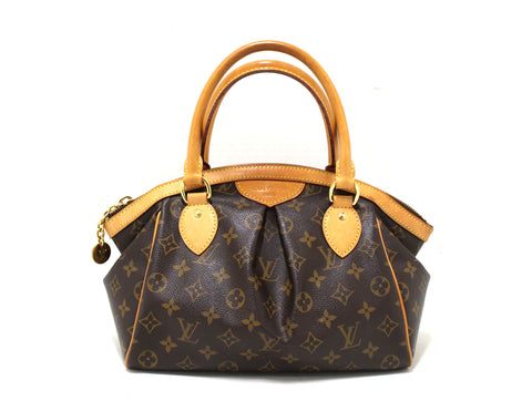 Authentic Louis Vuitton Classic Monogram Canvas Tivoli PM Hand Bag