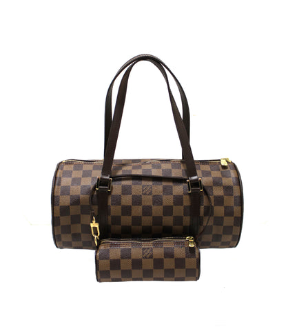 Authentic Louis Vuitton Damier Ebene Papillon 30 Handbag