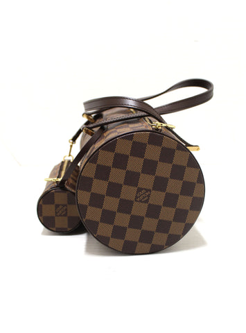 Authentic Louis Vuitton Damier Ebene Papillon 30 Handbag