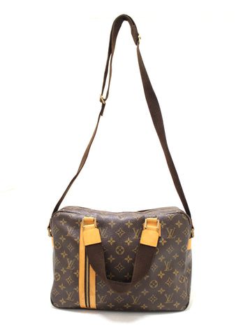 Authentic Louis Vuitton Classic Monogram Sac Bosphore Messenger Bag