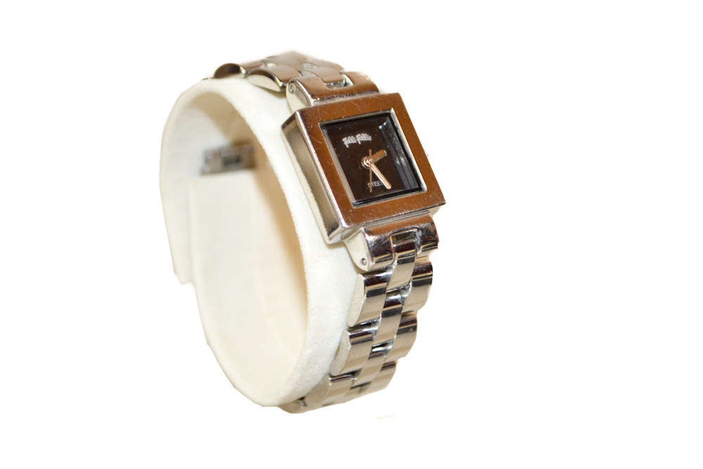 Authentic Folli Follie Silver Stainless Steel Women's Watch