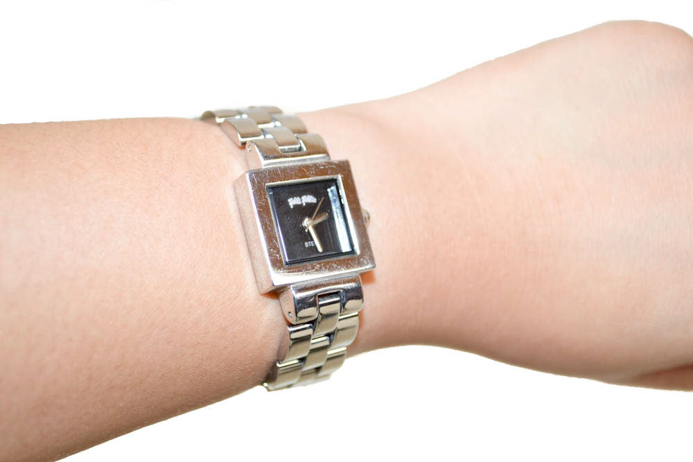 Authentic Folli Follie Silver Stainless Steel Women's Watch