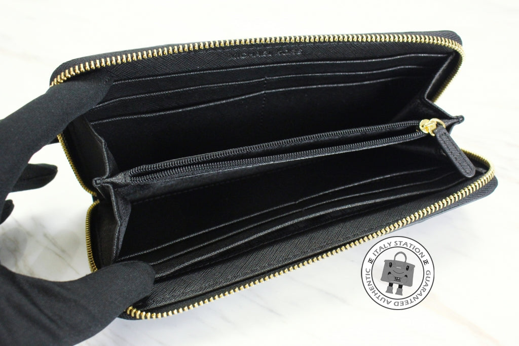 MICHAEL KORS Michael Kors 32T4GJTZ3E JS Trvl Cntr Stripe Snake+blk Cal | Italystation.com - Shop Now at italystation.com
