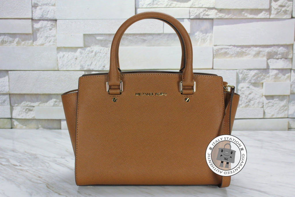 MICHAEL KORS Michael Kors 30S3GLMS2L Selma  Luggage / 230 Calfskin Tot | Italystation.com - Shop Now at italystation.com