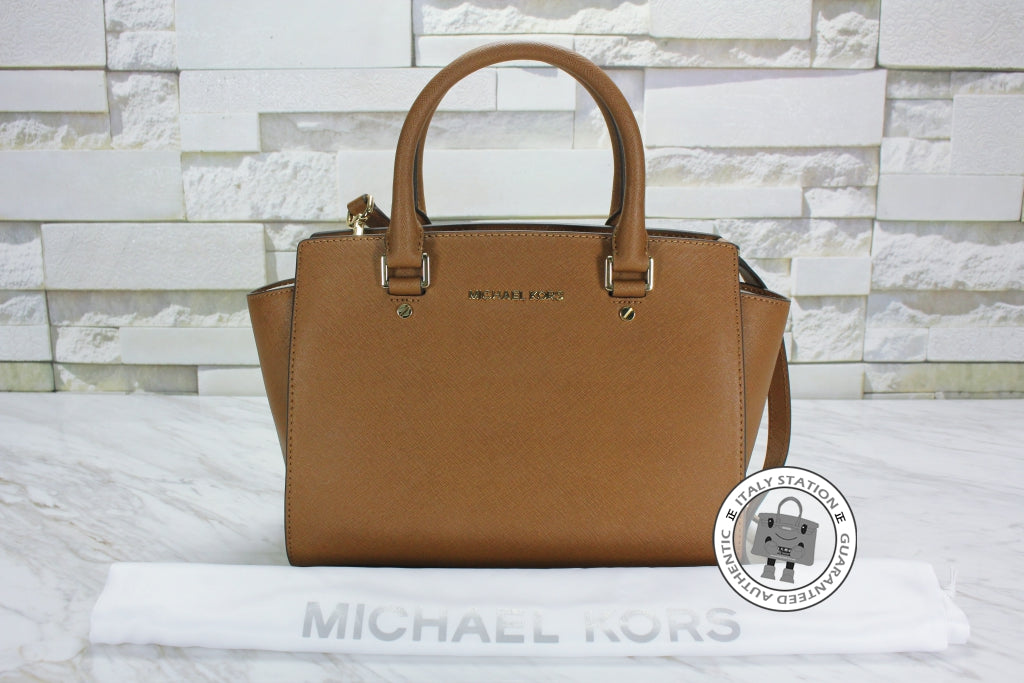 MICHAEL KORS Michael Kors 30S3GLMS2L Selma  Luggage / 230 Calfskin Tot | Italystation.com - Shop Now at italystation.com