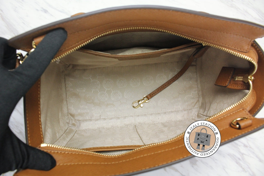 MICHAEL KORS Michael Kors 30S3GLMS2L Selma  Luggage / 230 Calfskin Tot | Italystation.com - Shop Now at italystation.com