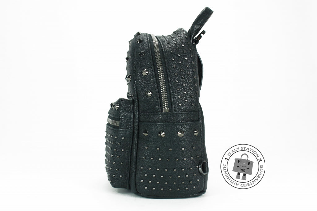 MCM Mcm MWK5AVE88 Extra Mini Bebe Boo Swarovski Crystals Black / TI001 | Italystation.com - Shop Now at italystation.com