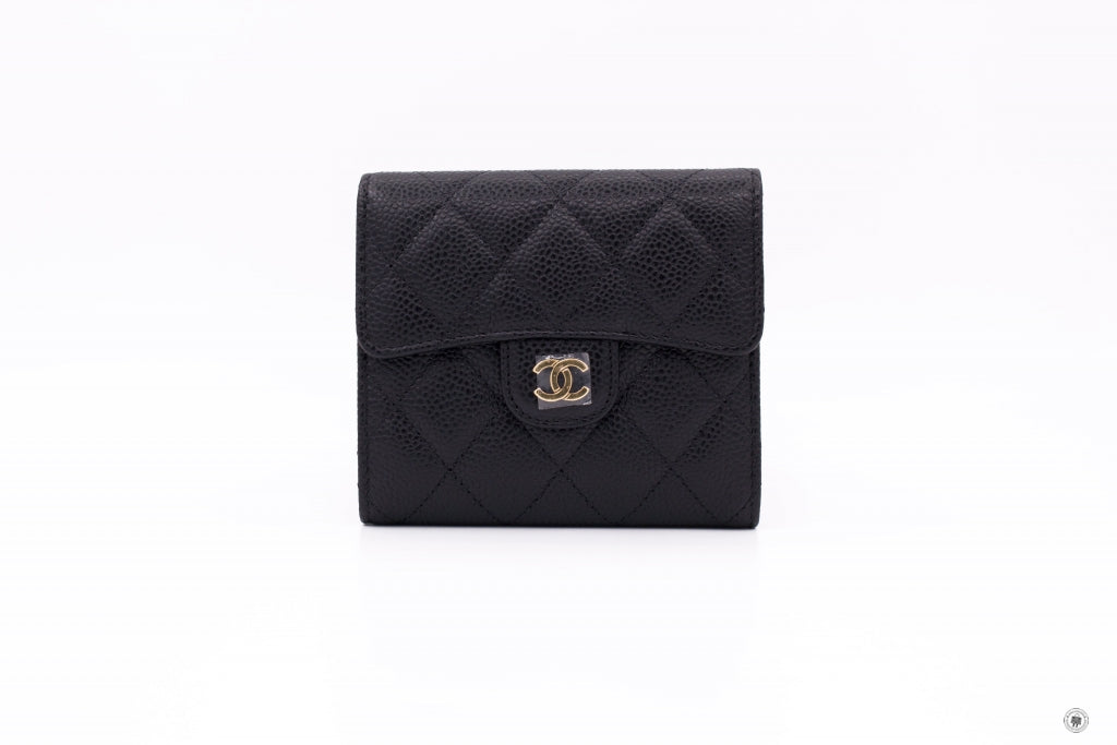 CHANEL Chanel AP0231 Y01588 Classic Fold Wallet (old Model: A82288) Bl | Italystation.com - Shop Now at italystation.com