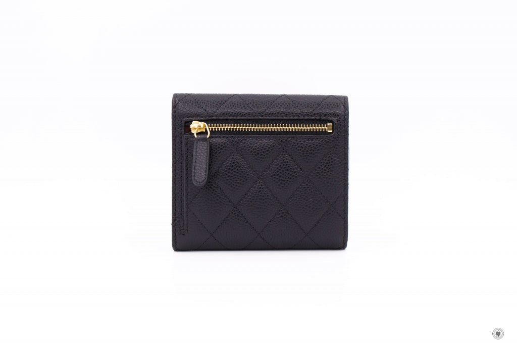 CHANEL Chanel AP0231 Y01588 Classic Fold Wallet (old Model: A82288) Bl | Italystation.com - Shop Now at italystation.com