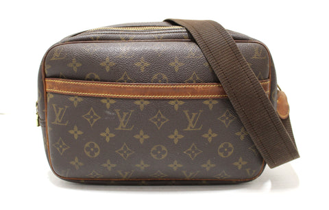 Authentic Louis Vuitton Class Monogram Reporter PM Messenger Bag