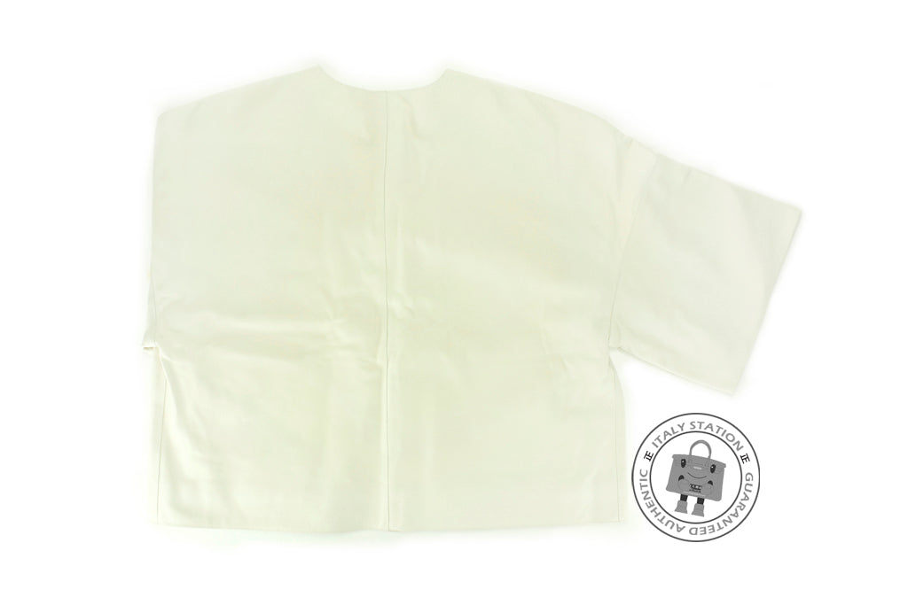 HERMES Hermes 221206D4A636 Veau Patine Paletot Ivoire / A6 Leather 36  | Italystation.com - Shop Now at italystation.com