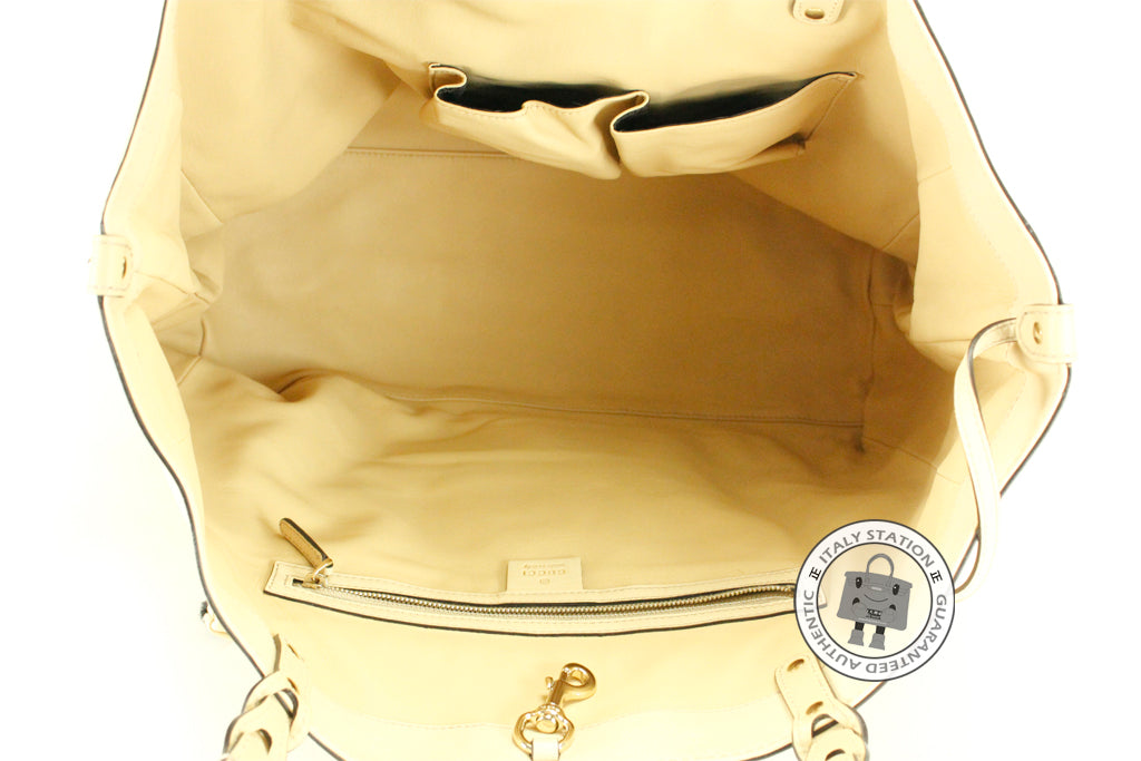 GUCCI Gucci 247207 ALV9G Gucci Craft Detachable Pocket Beige / 9969 Le | Italystation.com - Shop Now at italystation.com
