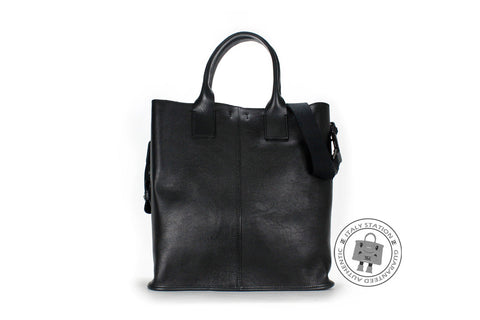 Dolce & Gabbana BM0997 A3734 Vitello+feltro+cuoio Calfskin Black+bordeaux / 8B957 Calfskin Tote Bag Sbhw
