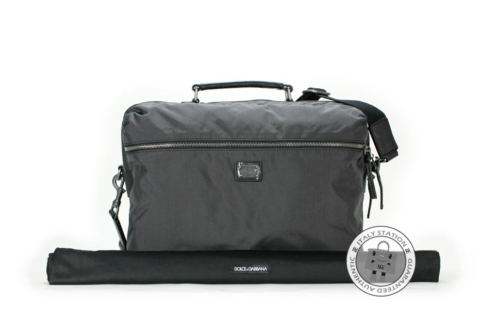 DOLCE & GABBANA Dolce & Gabbana BM1004 A4058 Varie Backpack Nylon Grey | Italystation.com - Shop Now at italystation.com