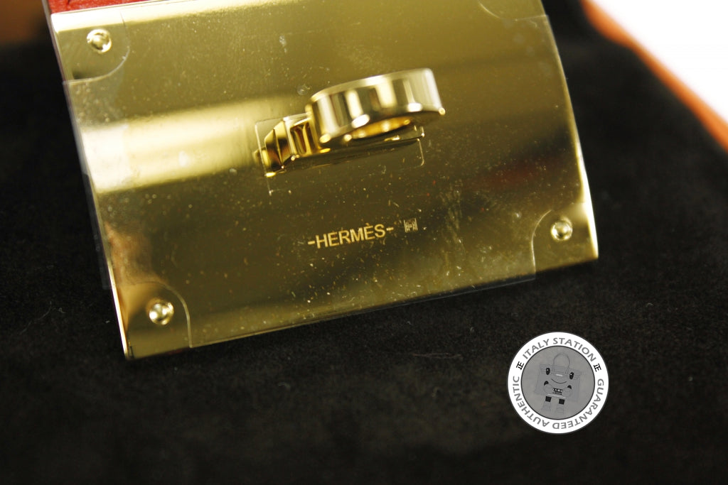 HERMES Hermes Extreme Capucine / CC9T Tadelakt S Bracelet Ghw | Italystation.com - Shop Now at italystation.com