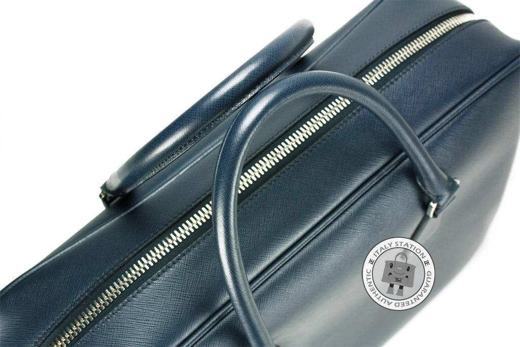 PRADA Prada VS0088 9Z2 Saffiano Travel Borsa DA Viaggio Baltico / F021 | Italystation.com - Shop Now at italystation.com
