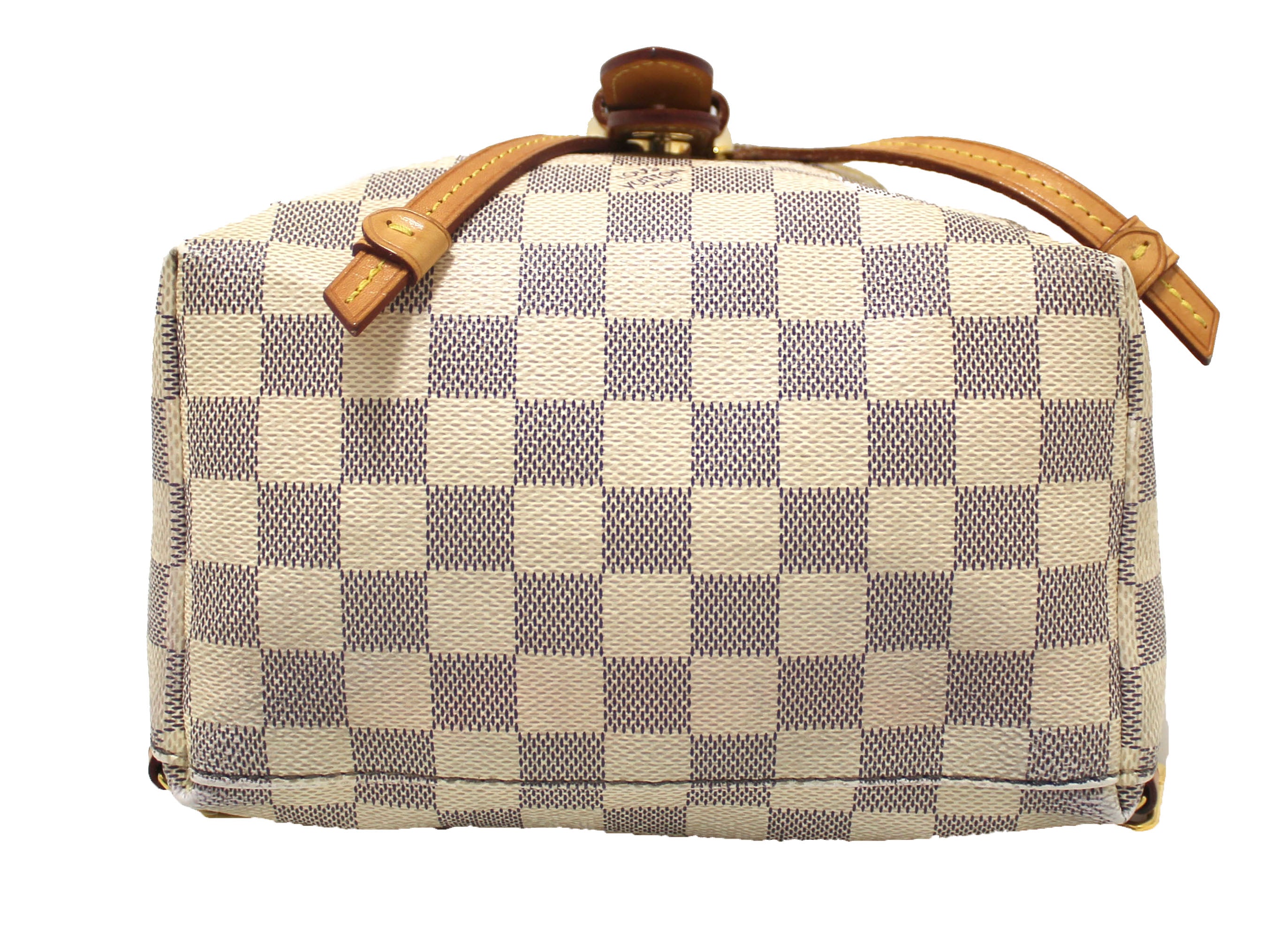 Louis Vuitton Vintage - Damier Azur Sperone BB - White Blue - Leather  Backpack - Luxury High Quality - Avvenice